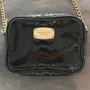 Michael Kors snake pattern crossbody